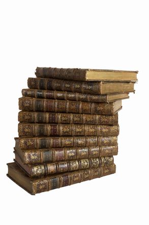  Montfaucon Bernard (de) : L'Antiquite expliquee et representee en figures [...] Tome premier (-cinquieme, second partie).  - Asta Libri, manoscritti e autografi - Libreria Antiquaria Gonnelli - Casa d'Aste - Gonnelli Casa d'Aste