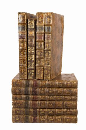  Montfaucon Bernard (de) : L'Antiquite expliquee et representee en figures [...] Tome premier (-cinquieme, second partie).  - Asta Libri, manoscritti e autografi - Libreria Antiquaria Gonnelli - Casa d'Aste - Gonnelli Casa d'Aste