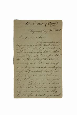  Thaxter Thomas : A narrative of the proceedings in the North Parish of Hingham...  - Asta Libri, manoscritti e autografi - Libreria Antiquaria Gonnelli - Casa d'Aste - Gonnelli Casa d'Aste