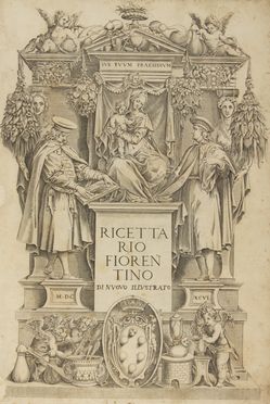 Ricettario fiorentino di nuovo illustrato.  - Asta Libri, manoscritti e autografi - Libreria Antiquaria Gonnelli - Casa d'Aste - Gonnelli Casa d'Aste