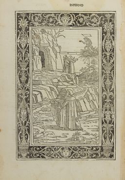  Alighieri Dante : [La Commedia. (Commento di Cristoforo Landino)]. Incunabolo, Dantesca, Figurato, Collezionismo e Bibiografia, Letteratura, Collezionismo e Bibiografia  Cristoforo Landino  - Auction BOOKS, MANUSCRIPTS AND AUTOGRAPHS - Libreria Antiquaria Gonnelli - Casa d'Aste - Gonnelli Casa d'Aste