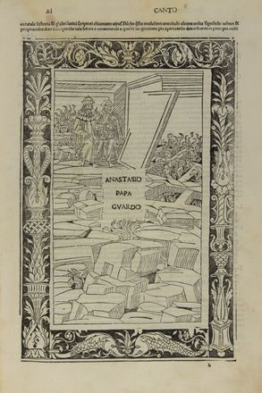  Alighieri Dante : [La Commedia. (Commento di Cristoforo Landino)]. Incunabolo, Dantesca, Figurato, Collezionismo e Bibiografia, Letteratura, Collezionismo e Bibiografia  Cristoforo Landino  - Auction BOOKS, MANUSCRIPTS AND AUTOGRAPHS - Libreria Antiquaria Gonnelli - Casa d'Aste - Gonnelli Casa d'Aste