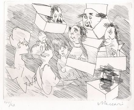  Virgilio Guidi  (Roma, 1891 - Venezia, 1984) : Madonnina per Gabriella.  - Asta Stampe e Disegni XVI-XX secolo, Dipinti dell'800 e del '900. - Libreria Antiquaria Gonnelli - Casa d'Aste - Gonnelli Casa d'Aste