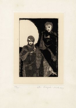  Carl Nagel Diek : Quattro illustrazioni per il Faust di Goethe: Einf�hrung, Heinrich mir graut vor dir, Mephisto erscheint dem alten Faust, Mit diesem Trank im Leibe.  - Auction Prints and Drawings XVI-XX century, Paintings of the 19th-20th centuries - Libreria Antiquaria Gonnelli - Casa d'Aste - Gonnelli Casa d'Aste
