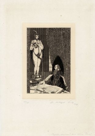  Carl Nagel Diek : Quattro illustrazioni per il Faust di Goethe: Einf�hrung, Heinrich mir graut vor dir, Mephisto erscheint dem alten Faust, Mit diesem Trank im Leibe.  - Auction Prints and Drawings XVI-XX century, Paintings of the 19th-20th centuries - Libreria Antiquaria Gonnelli - Casa d'Aste - Gonnelli Casa d'Aste