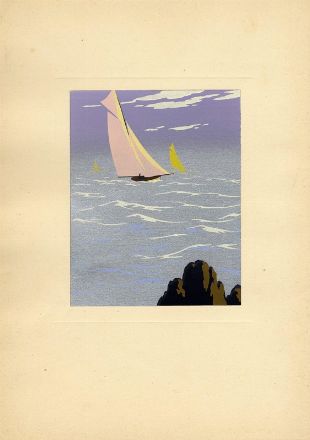  Giovanni Meschini  (Roma, 1888 - 1977) : Paese innevato.  - Asta Stampe e Disegni XVI-XX secolo, Dipinti dell'800 e del '900. - Libreria Antiquaria Gonnelli - Casa d'Aste - Gonnelli Casa d'Aste