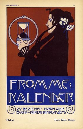  Koloman Moser  (Vienna, 1868 - 1918) : Ver Sacrum V Jahr. XIII Ausstellung der Vereinigung Bildender Künstler Osterreischs Secession.  Alfred Roller  (Brünn, 1864 - Vienna, 1935), Josef Maria Auchentaller  (Vienna, 1865 - Grado, 1949)  - Auction Prints and Drawings XVI-XX century, Paintings of the 19th-20th centuries - Libreria Antiquaria Gonnelli - Casa d'Aste - Gonnelli Casa d'Aste