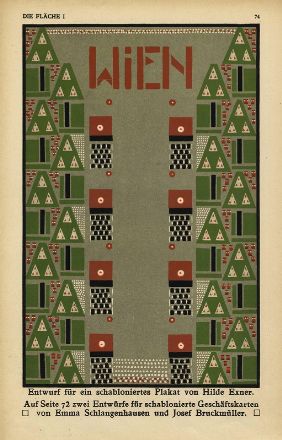 Die Fl�che. Decorazioni e manifesti della Secessione Viennese.  - Asta Stampe e Disegni XVI-XX secolo, Dipinti dell'800 e del '900. - Libreria Antiquaria Gonnelli - Casa d'Aste - Gonnelli Casa d'Aste