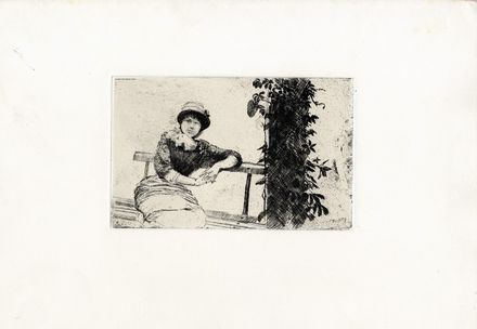  Giuseppe De Nittis  (Barletta, 1846 - Saint Germain en Laye, 1884) : Route de Castellammare.  - Asta Stampe e Disegni XVI-XX secolo, Dipinti dell'800 e del '900. - Libreria Antiquaria Gonnelli - Casa d'Aste - Gonnelli Casa d'Aste