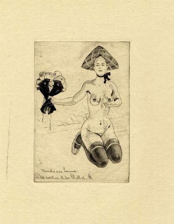  Louis Legrand  (Digione, 1863 - Livry-Gargan, Seine-et-Oise, 1951) : Paganinisme.  - Asta Stampe e Disegni XVI-XX secolo, Dipinti dell'800 e del '900. - Libreria Antiquaria Gonnelli - Casa d'Aste - Gonnelli Casa d'Aste