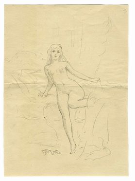  Frdric Soulacroix  (1858 - 1933) : Figure femminili.  - Asta Stampe e Disegni XVI-XX secolo, Dipinti dell'800 e del '900. - Libreria Antiquaria Gonnelli - Casa d'Aste - Gonnelli Casa d'Aste