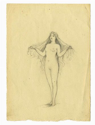  Frdric Soulacroix  (1858 - 1933) : Figure femminili.  - Auction Prints and Drawings XVI-XX century, Paintings of the 19th-20th centuries - Libreria Antiquaria Gonnelli - Casa d'Aste - Gonnelli Casa d'Aste