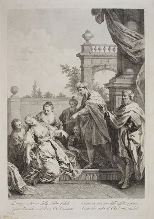  Joseph Wagner  (Thalendorf, 1706 - Venezia, 1780) : Lotto di quattro incisioni da Giuseppe Zocchi e Jacopo Amigoni.  - Asta Stampe e Disegni XVI-XX secolo, Dipinti dell'800 e del '900. - Libreria Antiquaria Gonnelli - Casa d'Aste - Gonnelli Casa d'Aste