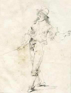  Francesco Vinea  (Forl�, 1845 - Firenze, 1902) : Lotto di 7 disegni.  - Asta Stampe e Disegni XVI-XX secolo, Dipinti dell'800 e del '900. - Libreria Antiquaria Gonnelli - Casa d'Aste - Gonnelli Casa d'Aste