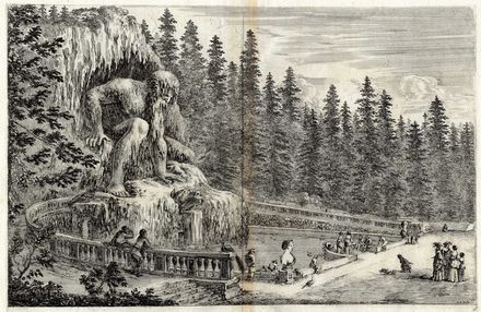  Stefano Della Bella  (Firenze, 1610 - 1664) : Vedute della Villa di Pratolino.  - Asta Stampe e Disegni XVI-XX secolo, Dipinti dell'800 e del '900. - Libreria Antiquaria Gonnelli - Casa d'Aste - Gonnelli Casa d'Aste