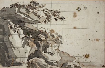  Petro Giacomo Palmieri  (Bologna, 1737 - Torino, 1804) : Lotto di due vedute con studio di rocce.  - Auction Prints, Drawings and Paintings from 16th until 20th centuries - Libreria Antiquaria Gonnelli - Casa d'Aste - Gonnelli Casa d'Aste