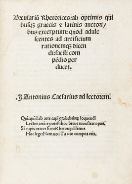  Contarini Luigi : Il vago, e dilettevole giardino, ove si leggono gli infelici fini de molti huomini illustri.  Aulo Giano Parrasio  - Asta Libri, Manoscritti e Autografi - Libreria Antiquaria Gonnelli - Casa d'Aste - Gonnelli Casa d'Aste