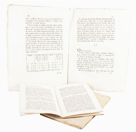  Lorgna Antonio Mario : Memorie intorno all'acque correnti... Idrologia, Scienze naturali, Scienze tecniche e matematiche  Lodovico Barbieri  - Auction Books, Manuscripts & Autographs - Libreria Antiquaria Gonnelli - Casa d'Aste - Gonnelli Casa d'Aste