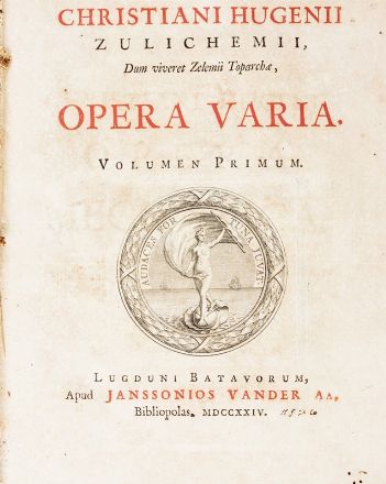  Huygens Christiaan : Opera varia. Volumen primum [-quartus].  - Asta Libri, Manoscritti e Autografi - Libreria Antiquaria Gonnelli - Casa d'Aste - Gonnelli Casa d'Aste