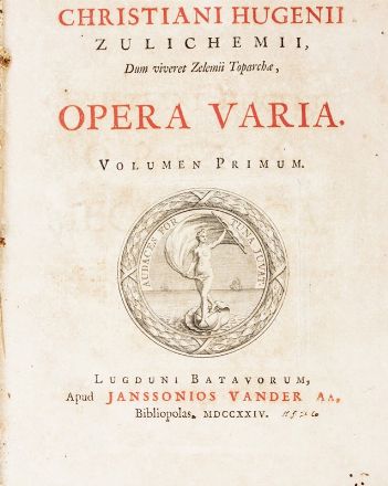  Huygens Christiaan : Opera varia. Volumen primum [-quartus]. Scienze tecniche e matematiche, Astronomia, Gnomonica - Meridiane e Orologi, Scienze tecniche e matematiche, Scienze tecniche e matematiche  - Auction Books, Manuscripts & Autographs - Libreria Antiquaria Gonnelli - Casa d'Aste - Gonnelli Casa d'Aste