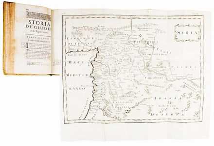  Prideaux Humphrey : Storia de' Giudei e de' popoli vicini?.Tomo primo [-quinto].  Felice Francesco Polanzani  (Noale (Venezia), 1700 - Roma, 1783)  - Asta Libri, Manoscritti e Autografi - Libreria Antiquaria Gonnelli - Casa d'Aste - Gonnelli Casa d'Aste