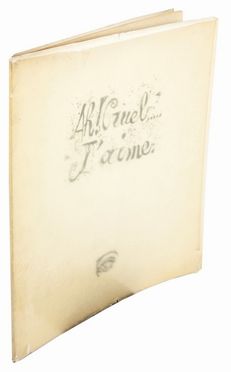  Racine Jean : Ah! Cruel,...  J'aime. Prima stampa della Scena V dell'atto II dalla Fedra [...] nella traduzione inedita di Giuseppe Ungaretti con 7 litografie originali di Enzo del Prato e Gianni Polidori.  Giuseppe Ungaretti  (1888 - 1970), Gianni Polidori, Enzo Del Prato  - Asta Libri, Manoscritti e Autografi - Libreria Antiquaria Gonnelli - Casa d'Aste - Gonnelli Casa d'Aste