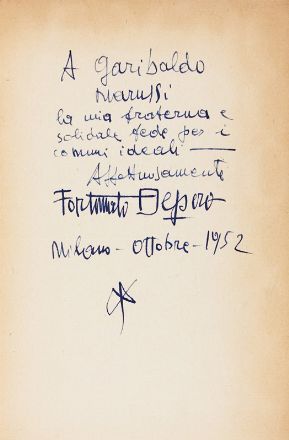  Depero Fortunato : 88ma Mostra Depero. Pittura e arte applicata 1915-1951, prima presentazione di pittura nucleare. Libro d'Artista, Futurismo, Collezionismo e Bibliografia, Arte  - Auction Books, Manuscripts & Autographs - Libreria Antiquaria Gonnelli - Casa d'Aste - Gonnelli Casa d'Aste