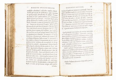  Candiano Ditte : Della guerra Troiana. Darete Frigio Della rovina Troiana...  - Asta Libri, Manoscritti e Autografi - Libreria Antiquaria Gonnelli - Casa d'Aste - Gonnelli Casa d'Aste