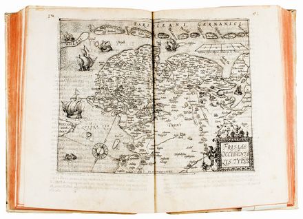  Guicciardini Lodovico : Descrittione di tutti i Paesi Bassi, altrimenti detti Germania Inferiore. Con tutte le carte di Geographia del paese, & col ritratto naturale di molte terre principali [...] Riveduta di nuovo, & ampliata...  Abraham De Bruyn  (Anversa,  - Colonia, 1587), Crispin (van den) Broeck  (1530)  - Asta Libri, Manoscritti e Autografi - Libreria Antiquaria Gonnelli - Casa d'Aste - Gonnelli Casa d'Aste