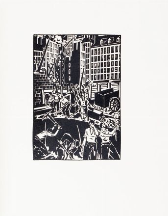  Masereel Frans : Die Stadt.  - Asta Libri, Manoscritti e Autografi - Libreria Antiquaria Gonnelli - Casa d'Aste - Gonnelli Casa d'Aste