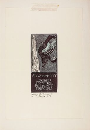  Bruno Marsili (detto Bruno Da Osimo)  (Osimo, 1888 - Ancona, 1962) : L'abbazia di Praglia.  - Asta Stampe, Disegni e Dipinti dal XVI al XX secolo - Libreria Antiquaria Gonnelli - Casa d'Aste - Gonnelli Casa d'Aste