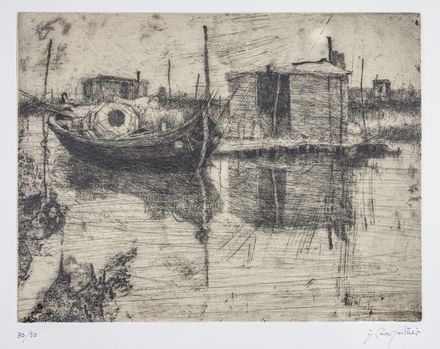  Giancarlo Vitali  (Bellano, 1929) : Lotto di otto incisioni.  - Asta Stampe, Disegni e Dipinti dal XVI al XX secolo - Libreria Antiquaria Gonnelli - Casa d'Aste - Gonnelli Casa d'Aste