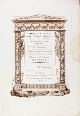  Jacob Nicolas Henri, Hugues Pietro : Storia naturale delle scimie e dei maki...  Luigi Rados  (Parma, 1773 - Milano, 1840)  - Asta Libri, Manoscritti e Autografi - Libreria Antiquaria Gonnelli - Casa d'Aste - Gonnelli Casa d'Aste