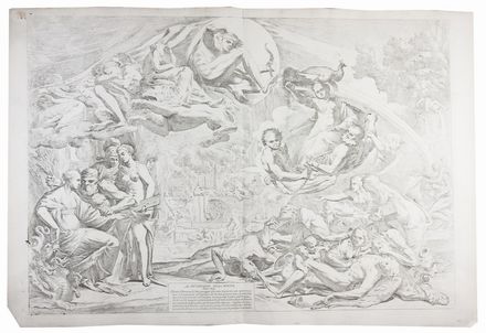  Pietro Testa  (Lucca, 1611 - Roma, 1650) : Allegorie delle stagioni.  - Asta Stampe, Disegni e Dipinti dal XVI al XX secolo - Libreria Antiquaria Gonnelli - Casa d'Aste - Gonnelli Casa d'Aste