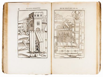  Vegetius Renatus Flavius : De Re Militari libri quatuor...  Guillaume Bud  - Asta Libri, Manoscritti e Autografi - Libreria Antiquaria Gonnelli - Casa d'Aste - Gonnelli Casa d'Aste