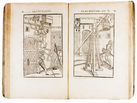  Vegetius Renatus Flavius : De Re Militari libri quatuor...  Guillaume Bud  - Asta Libri, Manoscritti e Autografi - Libreria Antiquaria Gonnelli - Casa d'Aste - Gonnelli Casa d'Aste