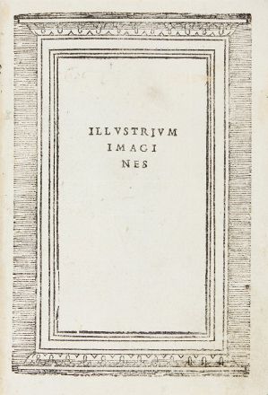  Fulvio Andrea : Illustrium imagines.  - Asta Libri, Manoscritti e Autografi - Libreria Antiquaria Gonnelli - Casa d'Aste - Gonnelli Casa d'Aste