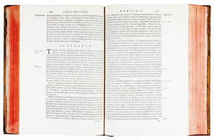  Buonanni Giacomo, Mirabella Alagona Vincenzo : Delle antiche Siracuse volume primo (-secondo).  Tommaso Fazello, Claudio Mario Arezzo, Philipp Cluver, Francesco Ciche  - Asta Libri, Manoscritti e Autografi - Libreria Antiquaria Gonnelli - Casa d'Aste - Gonnelli Casa d'Aste