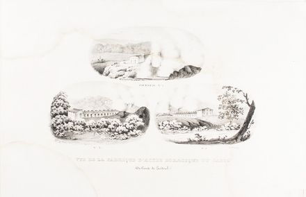  Larderel François de : Album di vedute delle fabbriche di borace e acido borico...  G. Ballagny  - Asta Libri, Manoscritti e Autografi - Libreria Antiquaria Gonnelli - Casa d'Aste - Gonnelli Casa d'Aste