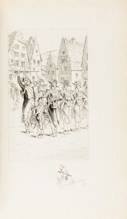  Erckmann Emile, Chatrian Alexandre : Madame Thérèse. Nouvelle édition illustrée. Eaux-fortes originales de W. Julian-Damazy rehaussées à l'aquarelle.  William Julian-Damazy, Honoré (de) Balzac, Edmond (de) Goncourt  (1822 - 1896), Nerval Gérard de [pseud. di Labrunie Gérard]  - Asta Libri, Manoscritti e Autografi - Libreria Antiquaria Gonnelli - Casa d'Aste - Gonnelli Casa d'Aste