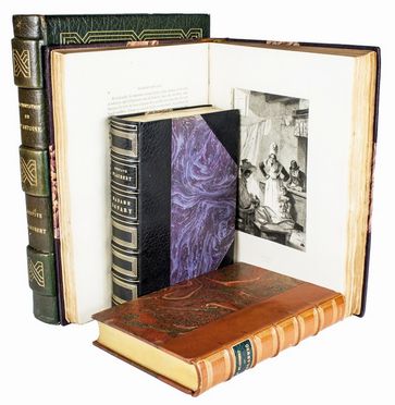 Flaubert Gustave : La tentation de St. Antoine avec une introduction de Paul Valéry et des illustrations de J.-G. Daragnès  Jean Gabriel Daragnès  (1886 - 1950), Paul Valéry  (1871 - 1945)  - Asta Libri, Manoscritti e Autografi - Libreria Antiquaria Gonnelli - Casa d'Aste - Gonnelli Casa d'Aste