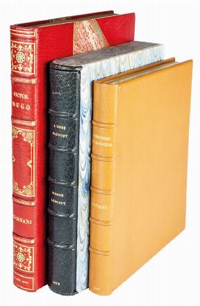  Banville Théodore (de) : Florise. Comédie en quatre actes [...]. Illustrations en couleurs par Edmond Malassis.  Edmond Malassis  (Parigi, 1874 - 1940), Victor Hugo  (1802 - 1885), Antoine-François Prévost  (1697 - 1763)  - Asta Libri, Manoscritti e Autografi - Libreria Antiquaria Gonnelli - Casa d'Aste - Gonnelli Casa d'Aste