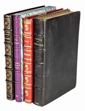  Hennique Léon : Le songe d'une nuit d'hiver. Pantomime inédite. Dix compositions de Jules Chéret gravées a l'eau forte par Bracquemond.  Jules Chéret  (Paris, 1836 - Nice, 1932), Félix Bracquemond  (Parigi, 1833 - 1914)  - Asta Libri, Manoscritti e Autografi - Libreria Antiquaria Gonnelli - Casa d'Aste - Gonnelli Casa d'Aste