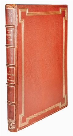  Mauclair Camille : Etudes de filles. 40 eaux-fortes originales et une couverture du Peintre-Graveuz de Lobel-Riche. Letteratura francese, Figurato, Letteratura, Collezionismo e Bibliografia  Alméry Lobel-Riche  (Ginevra, 1880 - 1950)  - Auction Books, Manuscripts & Autographs - Libreria Antiquaria Gonnelli - Casa d'Aste - Gonnelli Casa d'Aste