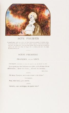  Pailleron Édouard : Le Monde où l'on s'ennuie.  Eugène Nourigat  - Asta Libri, Manoscritti e Autografi - Libreria Antiquaria Gonnelli - Casa d'Aste - Gonnelli Casa d'Aste