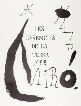  Miró Joan : Les Essències de la Terra.  - Asta Libri, Manoscritti e Autografi - Libreria Antiquaria Gonnelli - Casa d'Aste - Gonnelli Casa d'Aste