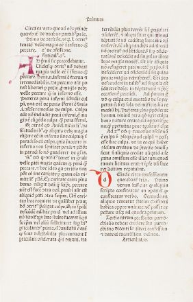  Tommaso d'Aquino (santo) : Quaestiones de duodecim quodlibet.  - Asta Libri, Manoscritti e Autografi - Libreria Antiquaria Gonnelli - Casa d'Aste - Gonnelli Casa d'Aste