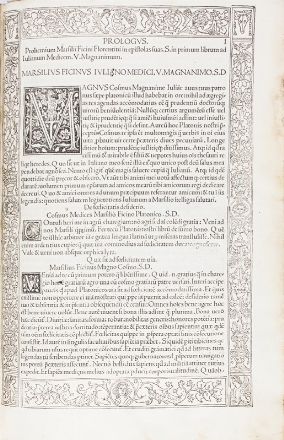  Ficino Marsilio : Epistole. Incunabolo, Letteratura italiana, Collezionismo e Bibliografia, Letteratura  - Auction Books, Manuscripts & Autographs - Libreria Antiquaria Gonnelli - Casa d'Aste - Gonnelli Casa d'Aste