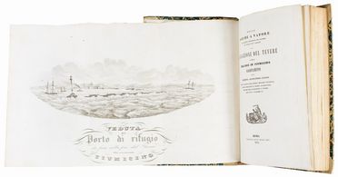  Cialdi Alessandro : Delle barche a vapore e di alquante proposizioni per rendere più sicura e più agevole la navigazione del Tevere e della sua foce in Fiumicino.  - Asta Libri, Manoscritti e Autografi - Libreria Antiquaria Gonnelli - Casa d'Aste - Gonnelli Casa d'Aste