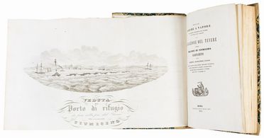  Cialdi Alessandro : Delle barche a vapore e di alquante proposizioni per rendere pi sicura e pi agevole la navigazione del Tevere e della sua foce in Fiumicino.  - Asta Libri, Manoscritti e Autografi - Libreria Antiquaria Gonnelli - Casa d'Aste - Gonnelli Casa d'Aste